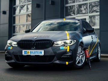 BMW serii 3 G20 z zawieszeniem Bilstein